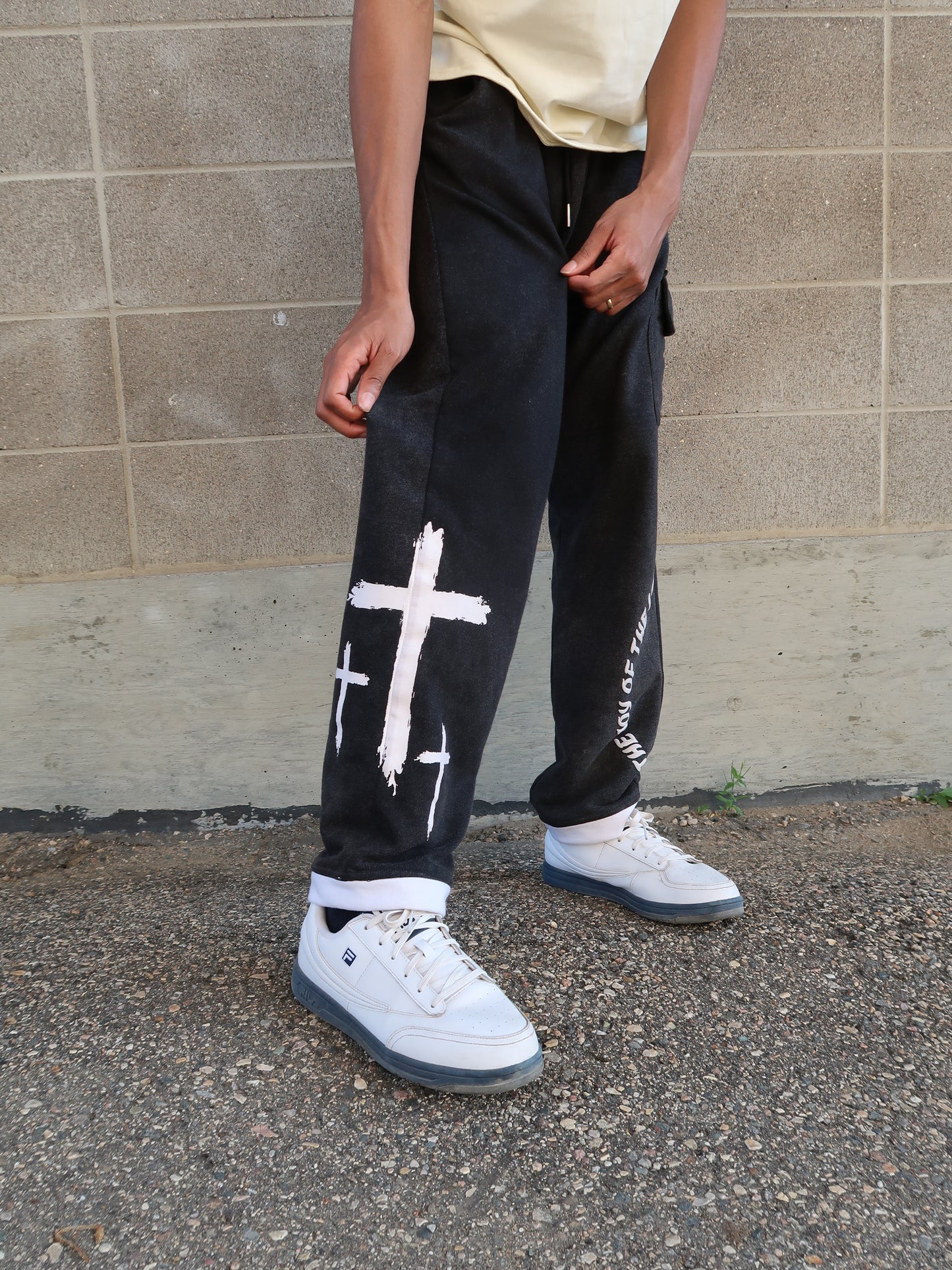 Oversized Baggy Joy Sweats (AW GRAY)