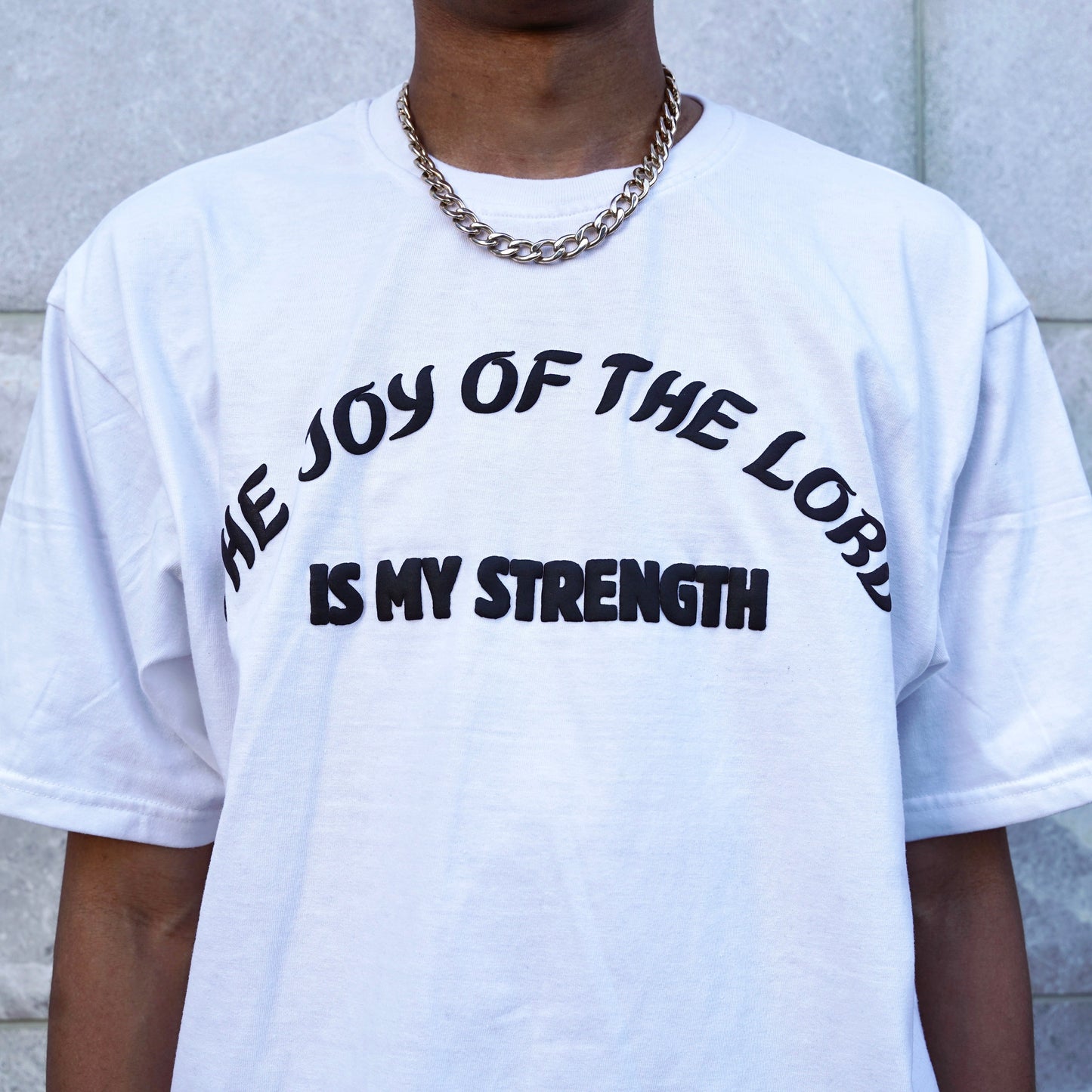 Oversized Joy T-shirts (White)