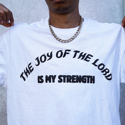 Oversized Joy T-shirts (White)
