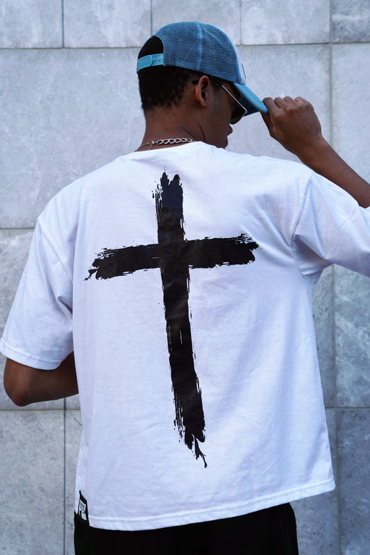 Oversized Joy T-shirts (White)