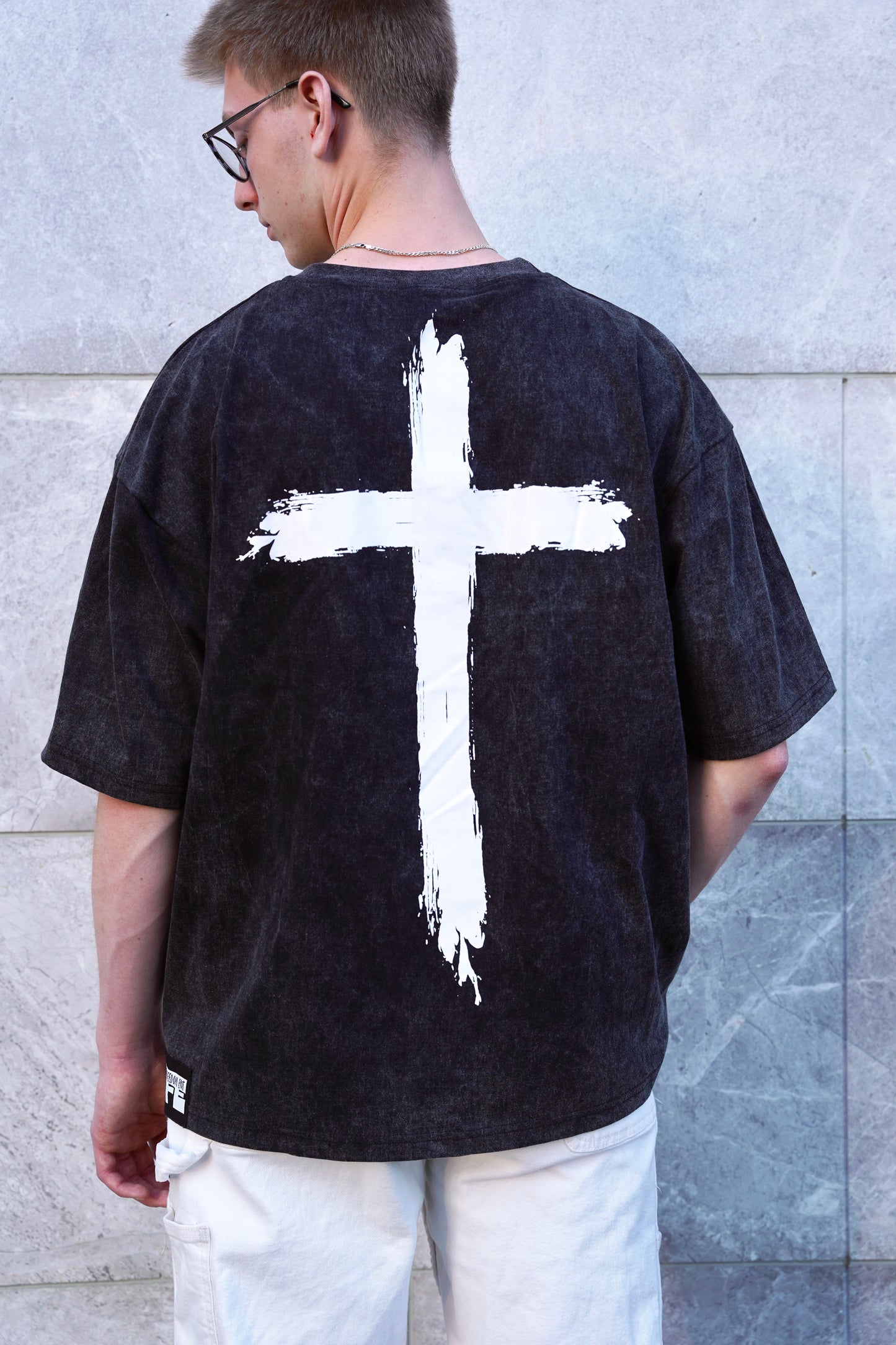 Oversized Joy T-shirts (AW Gray)